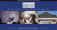 Desktop Screenshot of northcoastroofing.com