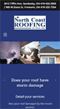 Mobile Screenshot of northcoastroofing.com